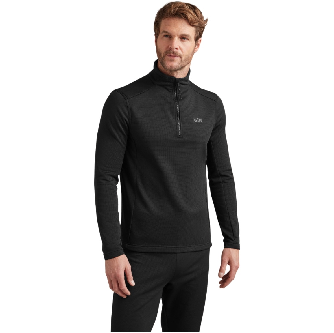 2026 Gill Quest 1/4 Zip Fleece Top 1085 - Black
